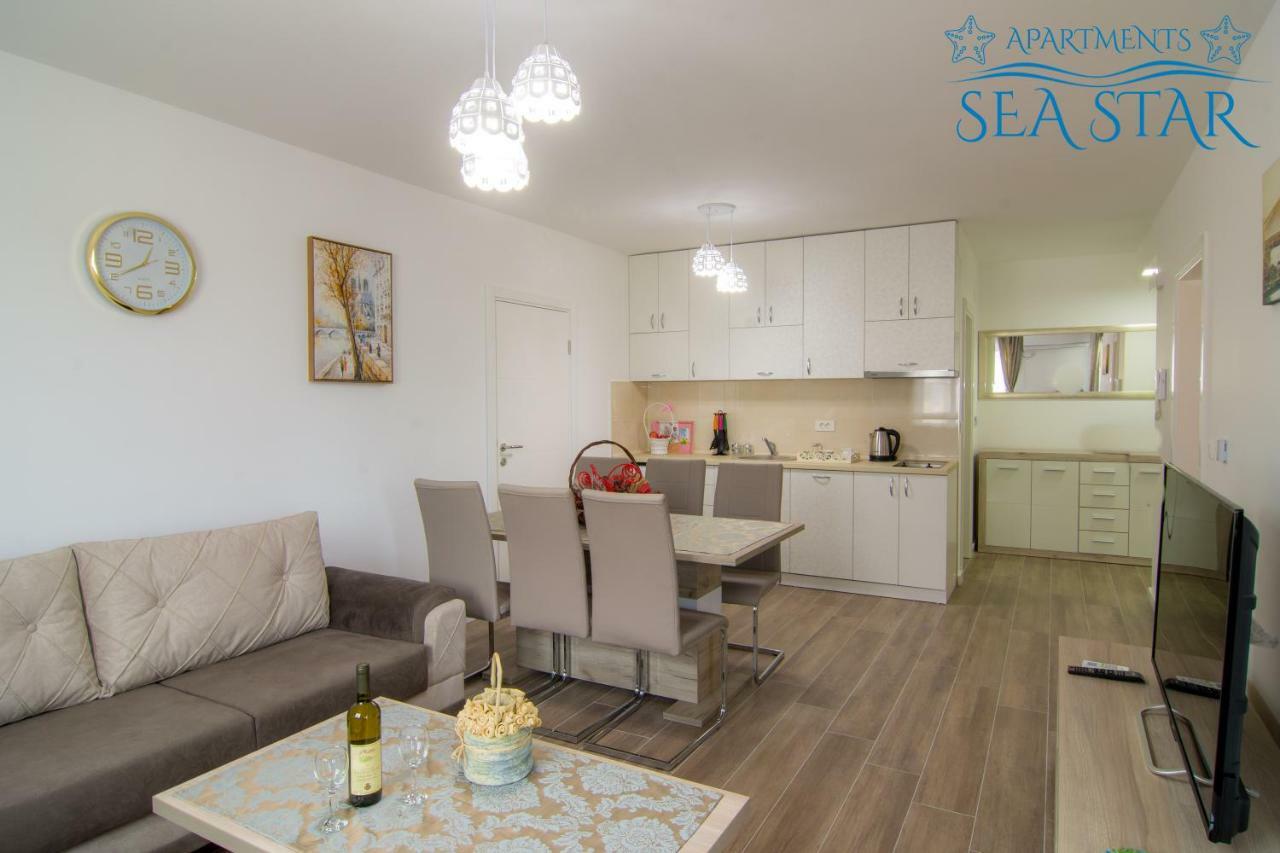 Sea Star Apartment Dobra Voda Exterior foto